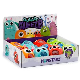 Juguete Estrujable de Peluche Queasy Squeezies Monstruos Monstarz Monster Juguete Estrujable de Peluche Queasy Squeezies Monstruos Monstarz Monster