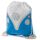 Mochila Saco con Cuerdas Caravana Volkswagen VW T1 Camper Azul