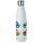 Botella Térmica de Acero Inoxidable Coche Fiat 500 Retro 500ml