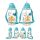 Botella de Agua Infantil con Pajita Mundo Marino 450ml