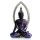 Figura de Buda Tailandés Meditando Dorado y Morado