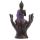 Figura de Buda Tailandés y Manos Negro y Morado