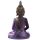 Figura de Buda Tailandés Contemplación Negro y Morado