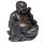 Figura de Buda Paz Oriental Buda de la Suerte Efecto Madera