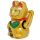 Gato Maneki Neko Gato Maneki Neko Mueve el Brazo y Ojos Abiertos 21cm