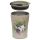 Taza Térmica para Llevar Kim Haskins Gato Floral Verde 300ml