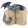 Figura Dragón de Elementos Libro