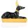 Figura Egipto Anubis Egipcio Negro y Dorado Recostado