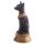 Figura Egipto Bast Egipcio Negro y Dorado Collar Escarabajo