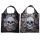 Bolsa Plegable Calavera y Rosas