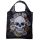 Bolsa Plegable Calavera y Rosas