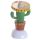 Muñeco Solar Cactus con Sombrero Mexicano