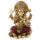 Figura Ganesh Dorada y Roja 16cm
