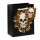 Bolsa de Regalo Calavera y Rosas Metalizada Pequeña