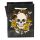 Bolsa de Regalo Calavera y Rosas Metalizada Pequeña