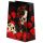 Bolsa de Regalo Calavera y Rosas Rojas Mediana