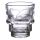 Set de 2 Vasos de Chupito de Cristal Calavera 60ml