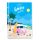 Libreta A5 a Rayas de Papel Piedra Caravana VW Volkswagen T1 Camper Olas
