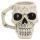 Taza de Cerámica 3D con Forma Calavera Antigua