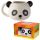 Taza de Cerámica 3D con Forma Oso Panda Animales Adorables Adoramals