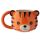 Taza de Cerámica 3D con Forma Tigre Animales Adorables Adoramals