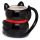 Taza de Cerámica 3D con Forma Gato Maneki Neko Negro