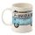 Taza de Porcelana Caravana Volkswagen VW T1 Camper Surf