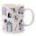 Taza de Porcelana Caravana VW Volkswagen T1 Camper Explora