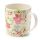 Taza de Porcelana Rosa Floral Julie Dodsworth