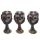 Copa Decorativa Calavera y Garra de Dragón