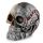Figura Calavera Calavera Decorativa Estilo Steampunk Mitad Robot