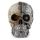 Figura Calavera Calavera Decorativa Estilo Steampunk Mitad Robot