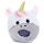 Juguete Estrujable de Peluche Queasy Squeezies Unicornio Adoracorns