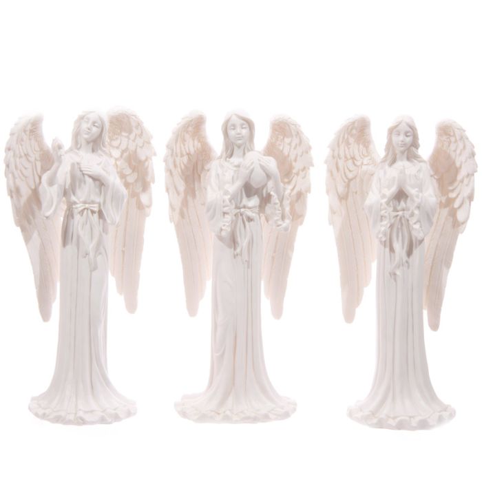 Figura Ángel Color Blanco 20cm