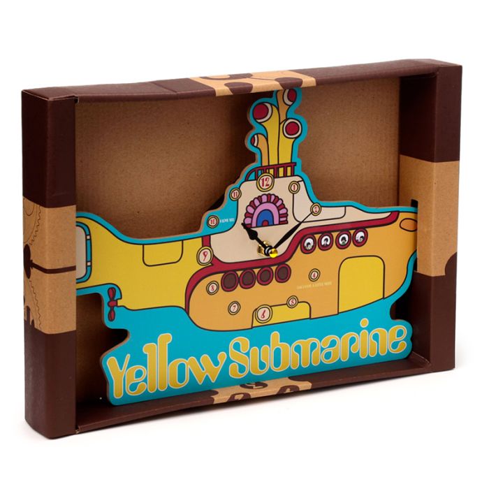 Reloj con Forma Licencia Beatles Submarino Amarillo/Yellow Submarine