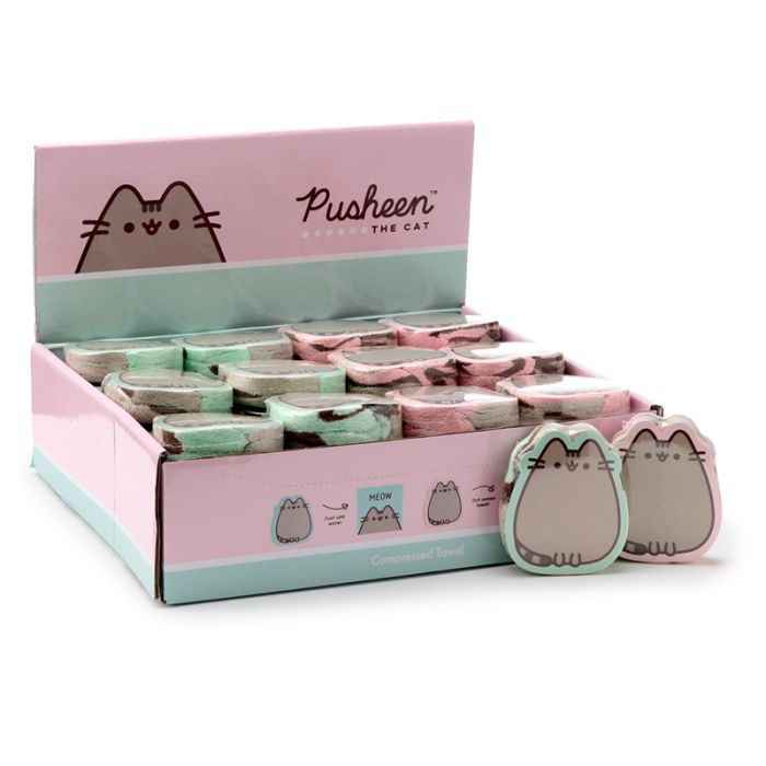 Toalla Comprimida de Viaje Pusheen