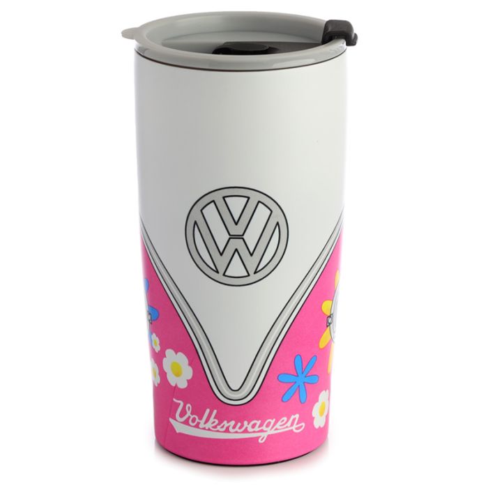 Taza Térmica para Llevar Caravana Volkswagen VW T1 Camper Love 500ml