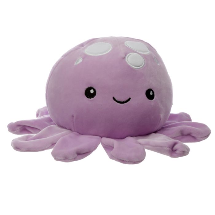 Cojín de Peluche Squeezies Pulpo Animales Adorables Adoramals