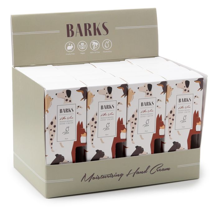 Crema de Manos Hidratante Ladridos de Perro Barks 75ml Aloe Vera