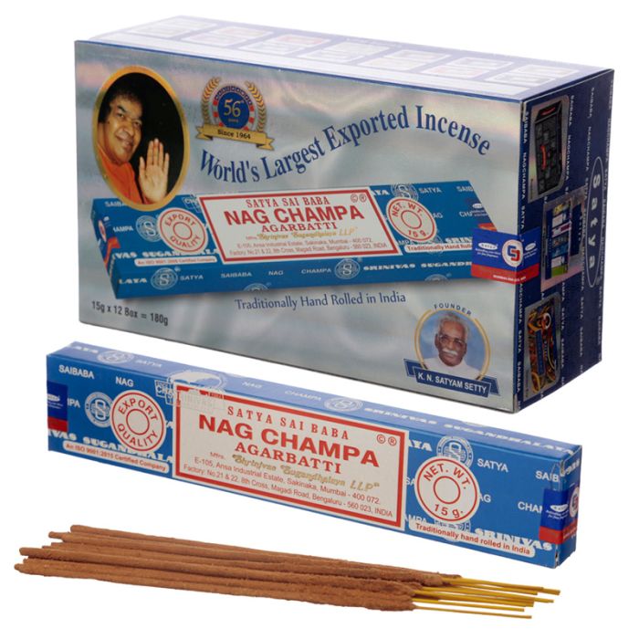 Varillas de Incienso Nag Champa 15gr.