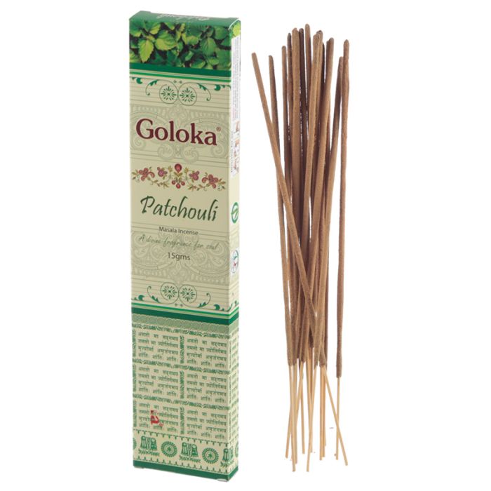 Varillas de Incienso Goloka Masala Pachuli