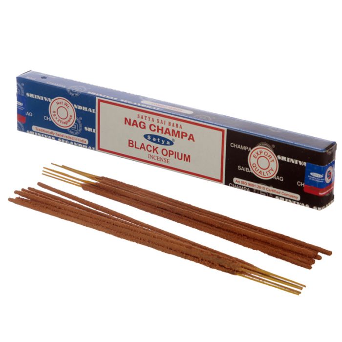 01307 Varillas de incienso Satya Nag Champa & Black Opium