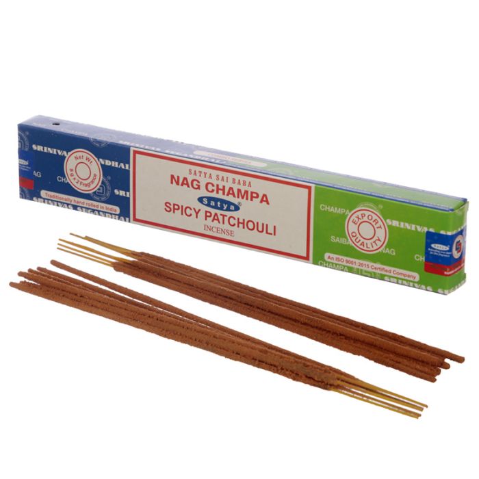 01335 Varillas de incienso Satya Nag Champa & Spicy Patchouli