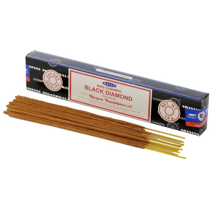 01346 Varillas de Incienso Satya Nag Champa Black Diamond
