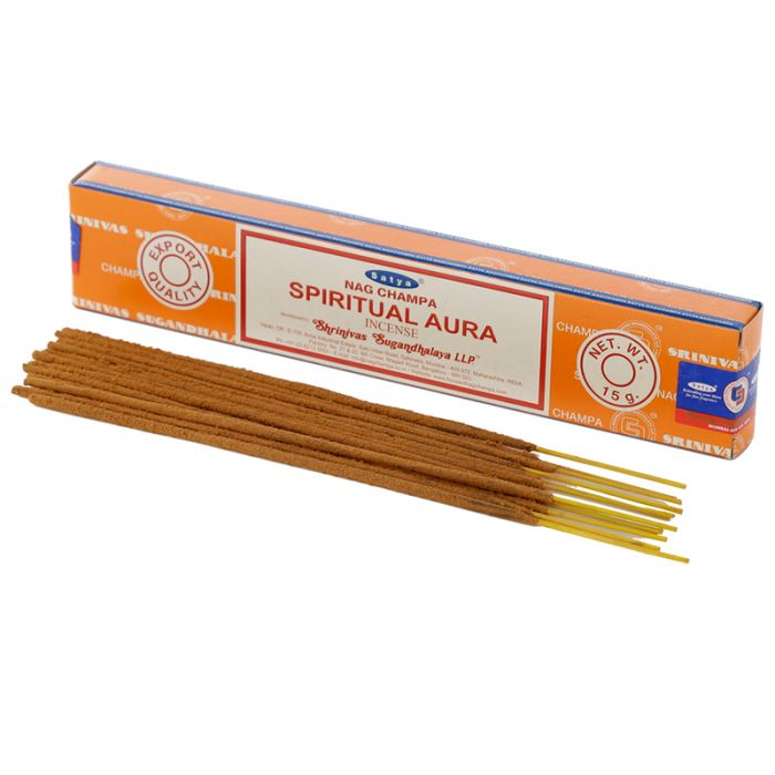01413 Varillas de Incienso Satya Nag Champa VFM Spiritual Aura