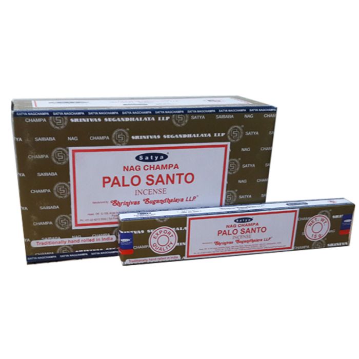 01455 Varillas de Incienso Satya Nag Champa VFM Palo Santo