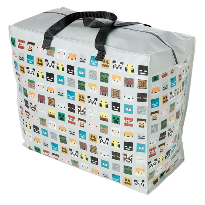 Bolsa de Almacenaje Caras Minecraft