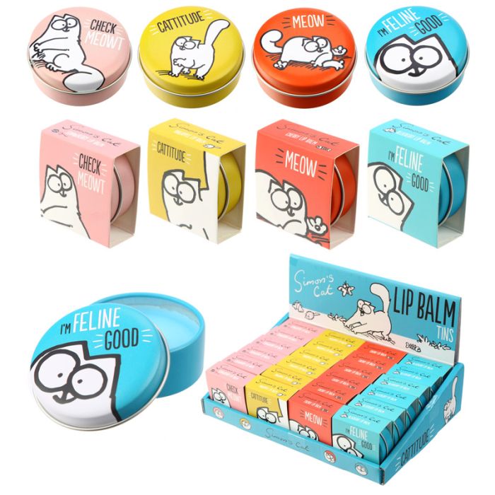 Bálsamo Labial en Lata Gato Simon's Cat