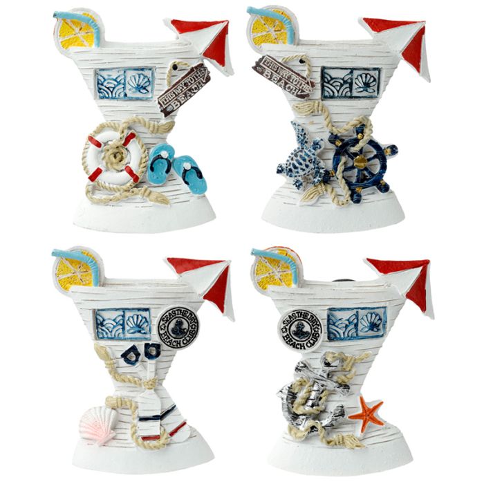 Imán Souvenir Costero Bebida Cóctel