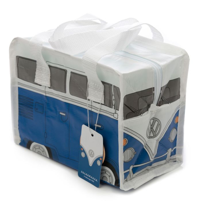 Bolsa para el Almuerzo Caravana Volkswagen Camper VW T1 Azul Pequeña